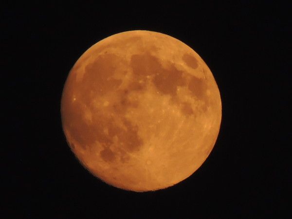 Pleine lune sur l'Argonne