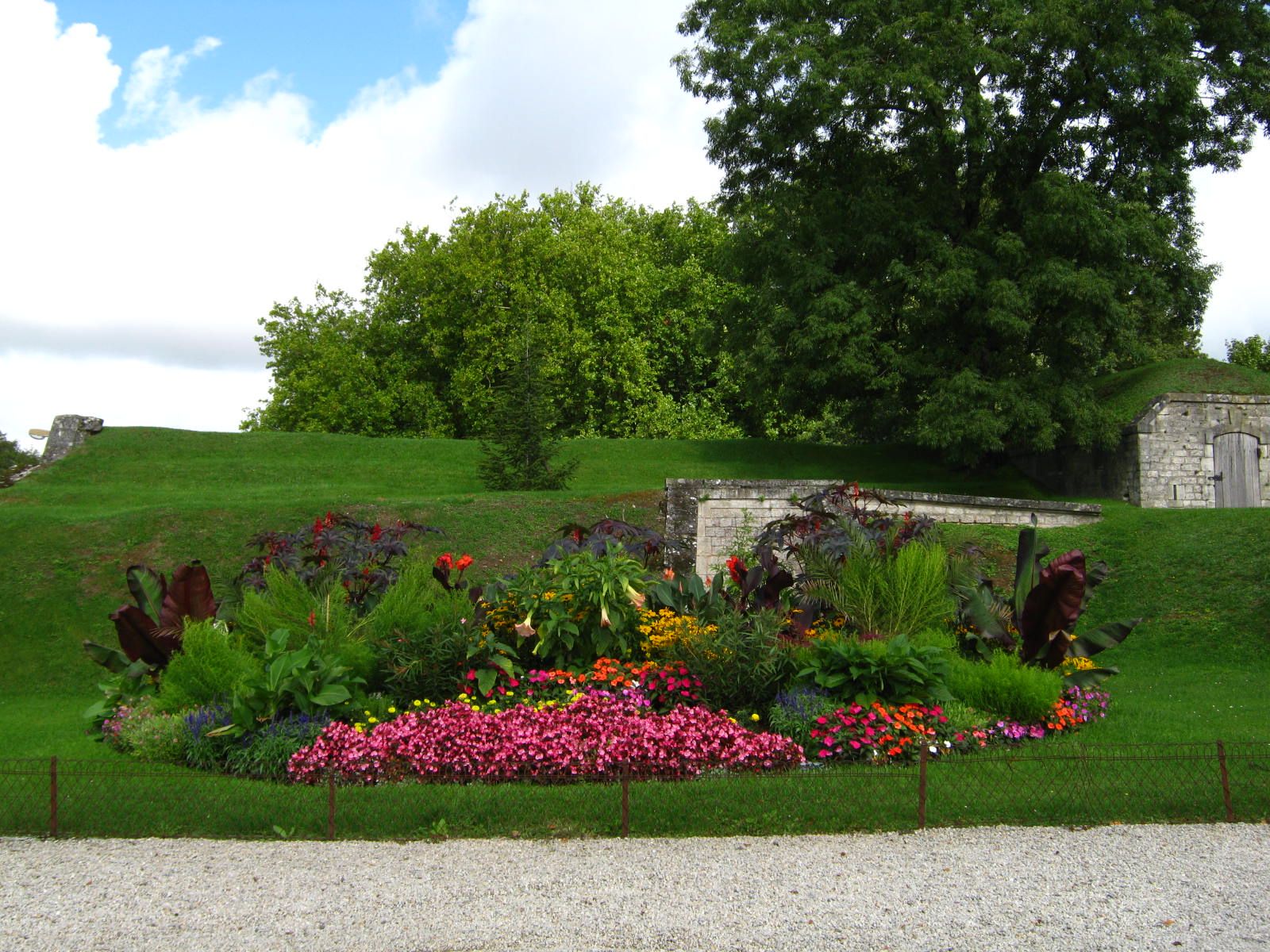 Massif de fleurs